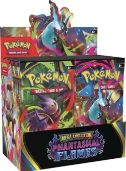 Pokemon Phantasmal Flames Booster Box New Sealed Presale 11/14 - Image 1