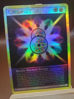 HP Pokemon DOUBLE RAINBOW ENERGY 88/95 Reverse Holo Rare Team Magma vs Team Aqua - Image 1
