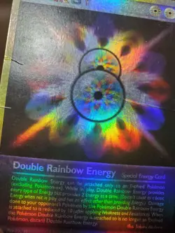 HP Pokemon DOUBLE RAINBOW ENERGY 88/95 Reverse Holo Rare Team Magma vs Team Aqua - Image 3