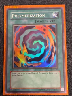 Yu-Gi-Oh! TCG Polymerization LOB-059 Unlimited Super Rare LP - Image 1