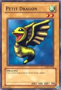 Petit Dragon Common Legend of Blue Eyes White Dragon LOB-EN024 MP - Image 1