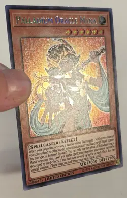 Palladium Oracle Mana TN19-EN004 YuGiOh! Prismatic Secret Rare LIMITED - LP - Image 2