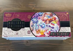 2025 POKEMON TRADING CARDS GAMES HOLIDAY CALENDAR - FACTORY SEALED New - Image 1
