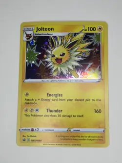 Pokemon SWSH: Sword & Shield Promo Cards SWSH094 Jolteon Holo - Image 1