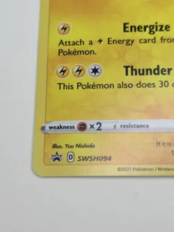Pokemon SWSH: Sword & Shield Promo Cards SWSH094 Jolteon Holo - Image 5
