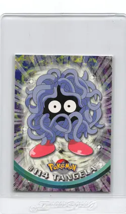 TANGELA #114 - Blue Logo - NON-HOLO - SERIES 2 - TOPPS POKEMON CARD - NM/LP - Image 1