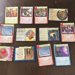 Harry Potter TCG 12 Card Lot CCG 2001 Wizards Neville Lapifors Desk Into Pig - Image 1