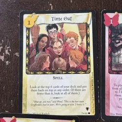 Harry Potter TCG 12 Card Lot CCG 2001 Wizards Neville Lapifors Desk Into Pig - Image 2