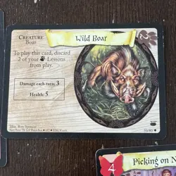Harry Potter TCG 12 Card Lot CCG 2001 Wizards Neville Lapifors Desk Into Pig - Image 5