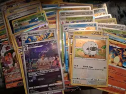 Pokemon TCG 500+ Bulk Card Lot - Vintage, C/UC, Rare, Holos, EX,etc. 1999-24 -10 - Image 1
