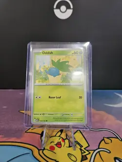 Pokemon Card Oddish Printing Error: Missing Ink - Image 1