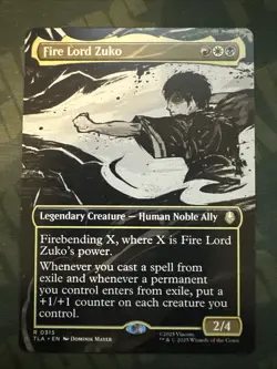 Fire Lord Zuko (Borderless) Avatar: The Last Airbender 315 - Image 1
