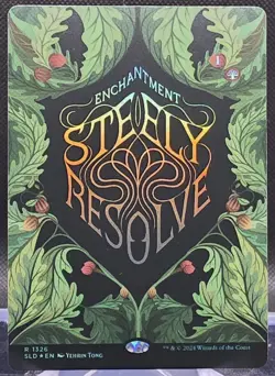 Steely Resolve #1326 Secret Lair Drop Rainbow Foil Rare - Image 1