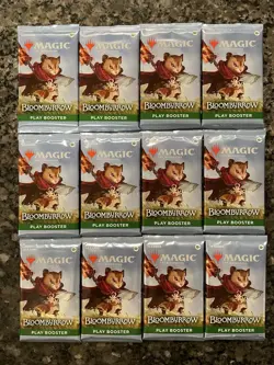 Magic the Gathering - Bloomburrow - Lot of 12 Sealed Play Booster Packs! - Image 1
