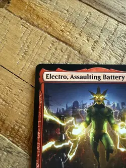 2025 Magic The Gathering Spider-Man R 0076 Electro, Assaulting Battery TCG - Image 2