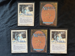 Magic the Gathering Samite Healer Beta X5 NM to LP - Image 1