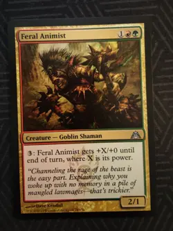 mtg feral animist dragon's maze - Image 1