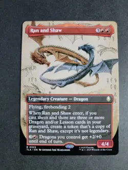 Ran and Shaw (Borderless) Rare MTG Avatar - Image 1
