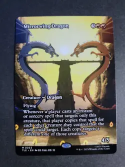 Mirrorwing Dragon (Borderless) Mythic MTG Avatar Eternal - Image 1
