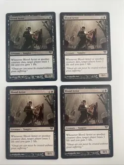 Blood Artist Avacyn Restored 1X Foil 3X Regular - Image 1