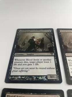 Blood Artist Avacyn Restored 1X Foil 3X Regular - Image 2