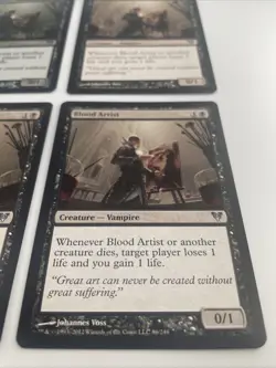 Blood Artist Avacyn Restored 1X Foil 3X Regular - Image 4