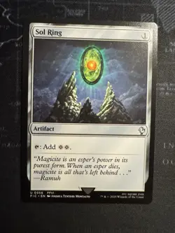 1x Sol Ring (0356) - Commander: FINAL FANTASY - NM - MTG - Image 1