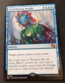 Overflowing Insight - J25 - MTG - EN - NM - 0341 - Image 1