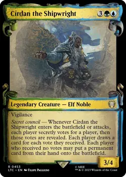 MTG Foil - Cirdan the Shipwright (Showcase Scrolls) - 453 / NM / English - Image 1