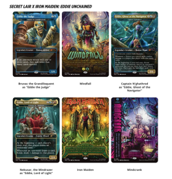 MTG Secret Lair PRESALE Iron Maiden: Eddie Unchained NON-FOIL - Image 1