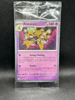 Alakazam 082/167 COSMOS HOLO RARE SEALED Blister Exclusives Pokemon English Foil - Image 2