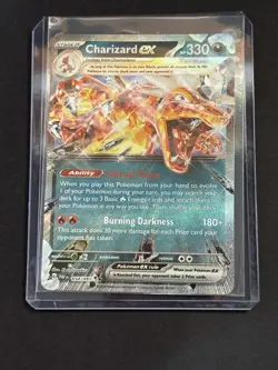 Pokemon TCG Charizard ex 054/091 SV: Paldean Fates - Double Rare - Image 1