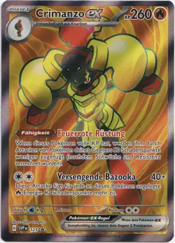 Pokemon Crimanzo ex Full Art Blackstar Promo SVP 125 NM Deutsch - Image 1