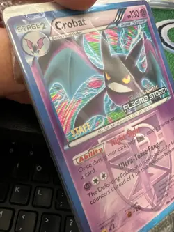 Pokemon Crobat BW51 Plasma Storm STAFF Prerelease Promo Pack SEALED!! - Image 3