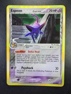 2005 POKEMON EX DELTA SPECIES 4/113 ESPEON HOLO - Image 1