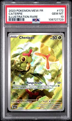 PSA 10 Chenipan AR 172/165 - Pokemon EV3.5 : 151 - Francais - Image 1