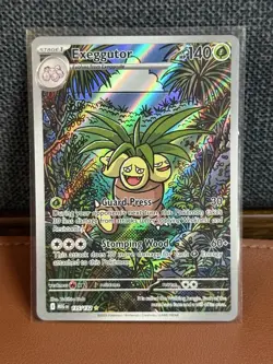 Pokemon TCG Exeggutor 135/132 Mega Evolutions Illustration Rare - Image 1