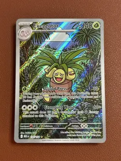 Pokemon TCG Exeggutor 135/132 Mega Evolutions Illustration Rare - Image 2