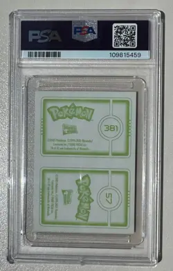 Pokemon Merlin series 7 - 2005 - DOTS foil 381 Latios / 57 Primape - PSA7 POP2 - Image 5