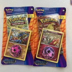 Pokemon XY Steam Siege Lucario / Floette Booster Pack Blisters Lot of 2 - SEALED - Image 1