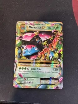 Pokemon TCG Evolutions Ultra Rare Holo Mega M Venusaur EX 2/108 2016 NM - Image 1