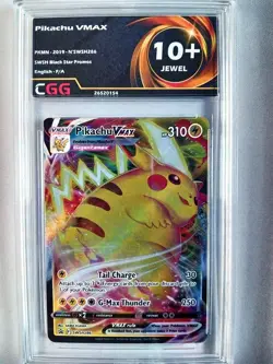 Carte pokemon ENGLISH Pikachu VMAX (SWSH 286) SWSH Black Star CGG 10+ 26520154 - Image 1