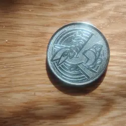 Lugia Metal Coin Pokemon Wizards Of The Coast 2001 Original WOTC - Image 3