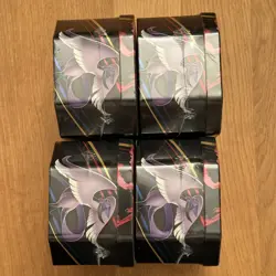 Pokemon TCG Crown Zenith Galarian Moltres Tin New Sealed x 4 - Image 5
