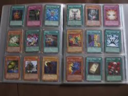 alte Karten Sammlung 1996 Serie LOB Common Rare Holo Ultra Yu-Gi-Oh Sammelmappe - Image 5