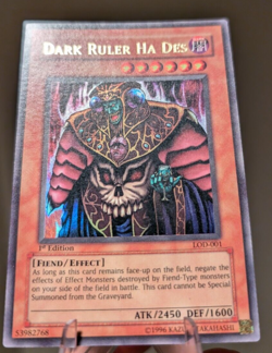 Yu-Gi-Oh! Dark Ruler Ha Des - LOD-001 - Ultra Rare - 1st Edition - LP - Image 2