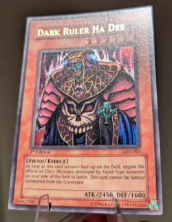 Yu-Gi-Oh! Dark Ruler Ha Des - LOD-001 - Ultra Rare - 1st Edition - LP - Image 3