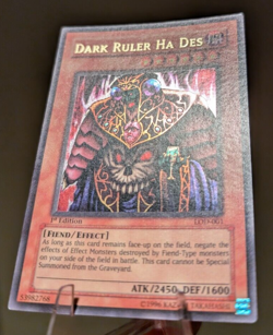 Yu-Gi-Oh! Dark Ruler Ha Des - LOD-001 - Ultra Rare - 1st Edition - LP - Image 4