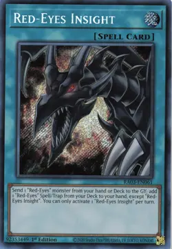Yugioh Red-Eyes Insight RA03-EN061 - Secret Rare - Image 1