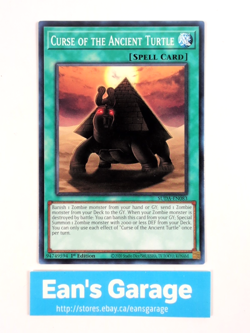 YuGiOh Curse of the Ancient Turtle 1st Edition SUDA-EN083 Supreme Darkness - MN - Image 1
